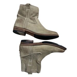 Blackstone Brown Leather Pull On Casual Boots in Rock Color Size 38 8 US